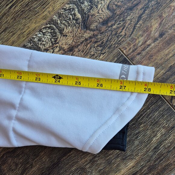 Pearl Izumi Elite Series Thermal Cycling Hooded 1/4 Zip Jacket Orange Black - Picture 11 of 13